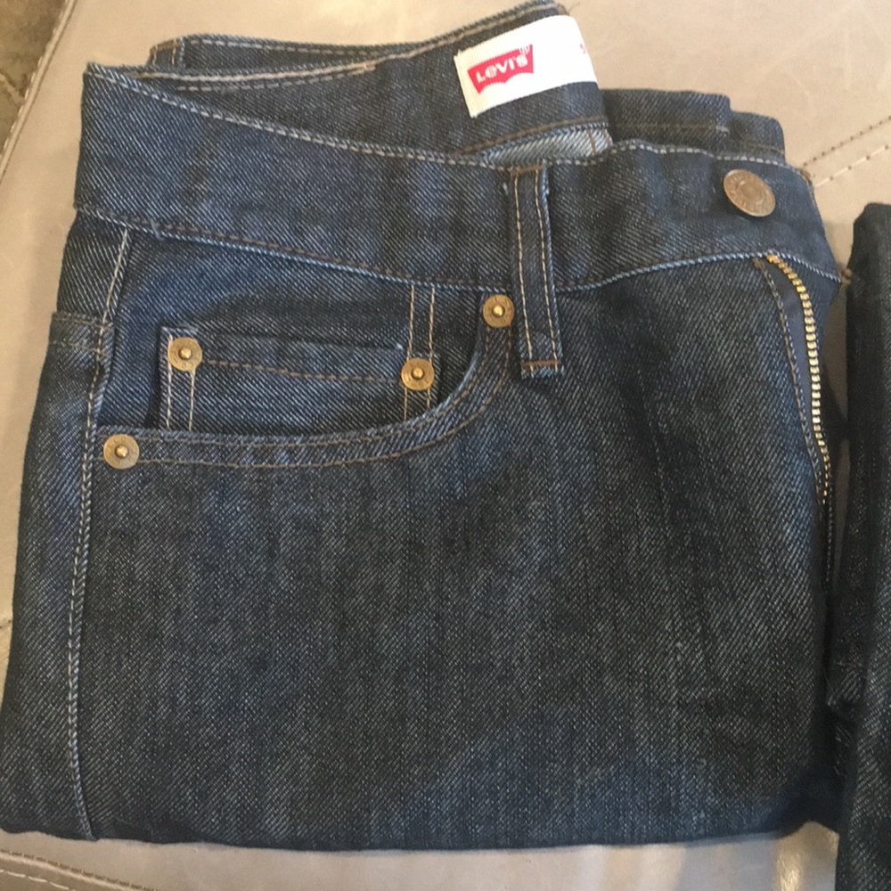 3 pairs of brand new Levi boy jeans